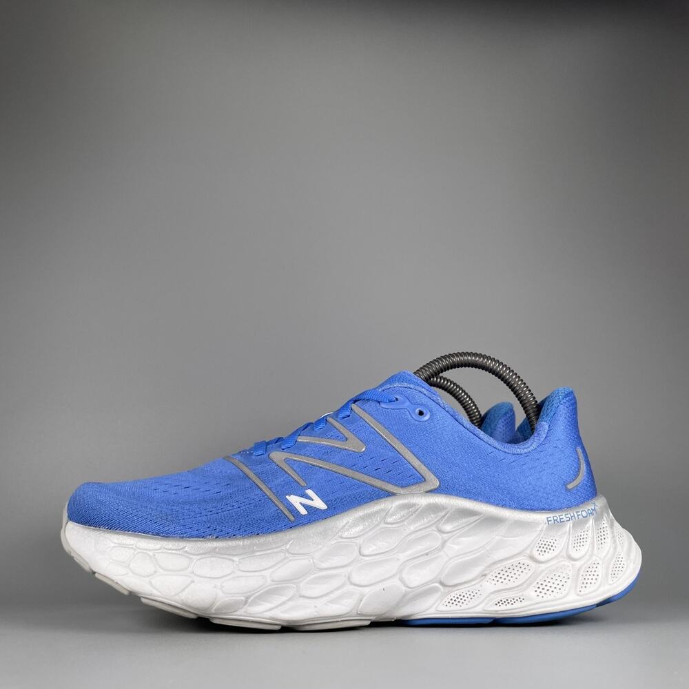New Balance Fresh Foam X More V4 Women's 9 B Blue Athletic Sneakers Running Shoe
